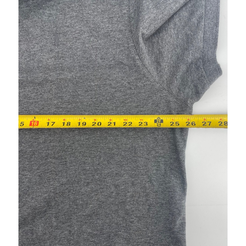 Baobab Polo Shirt Men 3XL Grey Pima Cotton Stretch Short Sleeve Zipper Snap Golf - Picture 6 of 9